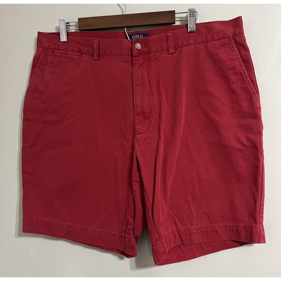 Polo Ralph Lauren Men's Nantucket Red Classic Fit  Shorts Size 38 - Picture 1 of 9